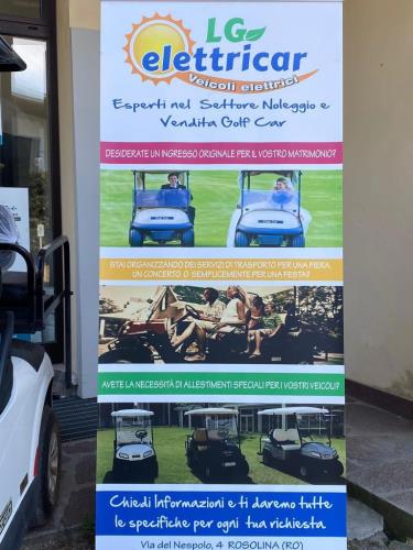 LG Elettricar Albarella - Noleggio Golf Car - 1